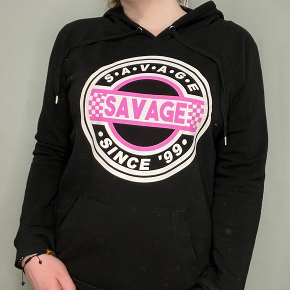 Cozy bonfire sweater checkered SAVAGE - Picture 5 of 6